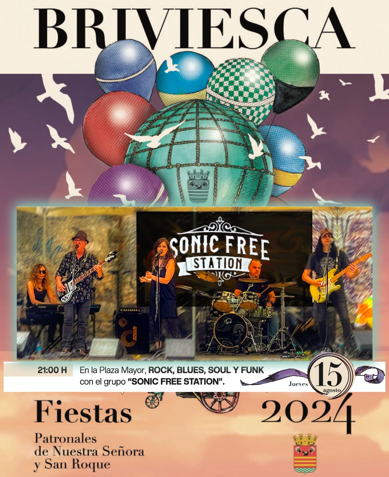 Fiestas de Briviesca 2024 Sonic Free Station